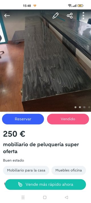 tocador peluquería