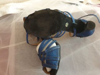 Preciosos zapatos de baile. Baile latino