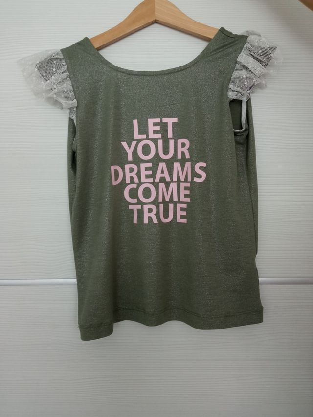 conjunto short + camiseta niña. marca Kauli