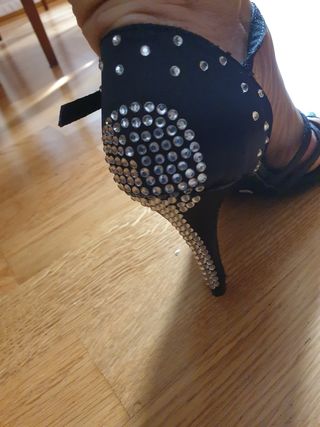 Preciosos zapatos de baile. Baile latino
