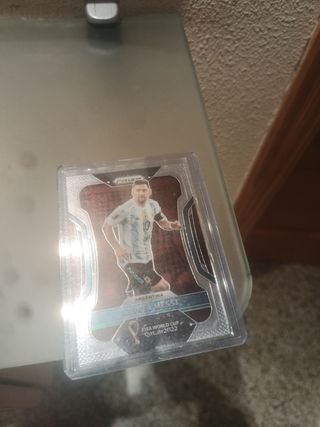 cromo Messi panini PRIZM QATAR22 #7