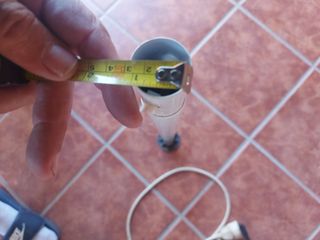 Soporte y pie y cruz 15 euros, en conjunto