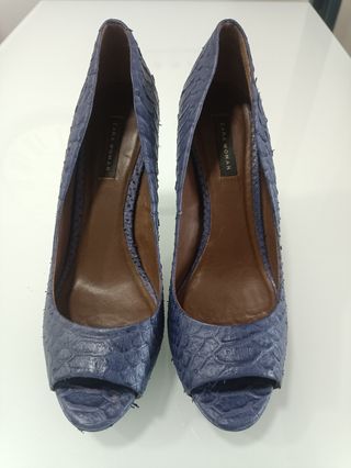 Zapatos tipo peep toes de Zara Woman talla 37