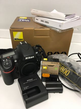 Camara Nikon D800