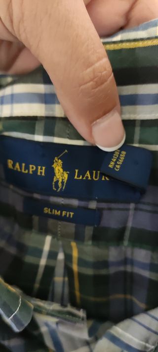 camisa hombre Tommy Hilfiger original talla S