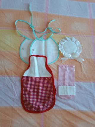 Set neonato da ricamare a punto croce