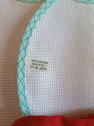 Set neonato da ricamare a punto croce