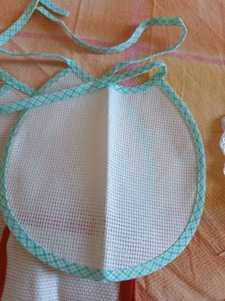 Set neonato da ricamare a punto croce