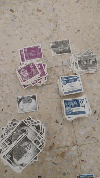 450 cromos colecciones este de varias temporadas