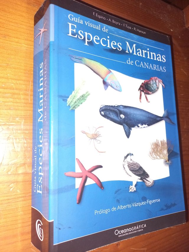 Libro especies marinas de canarias