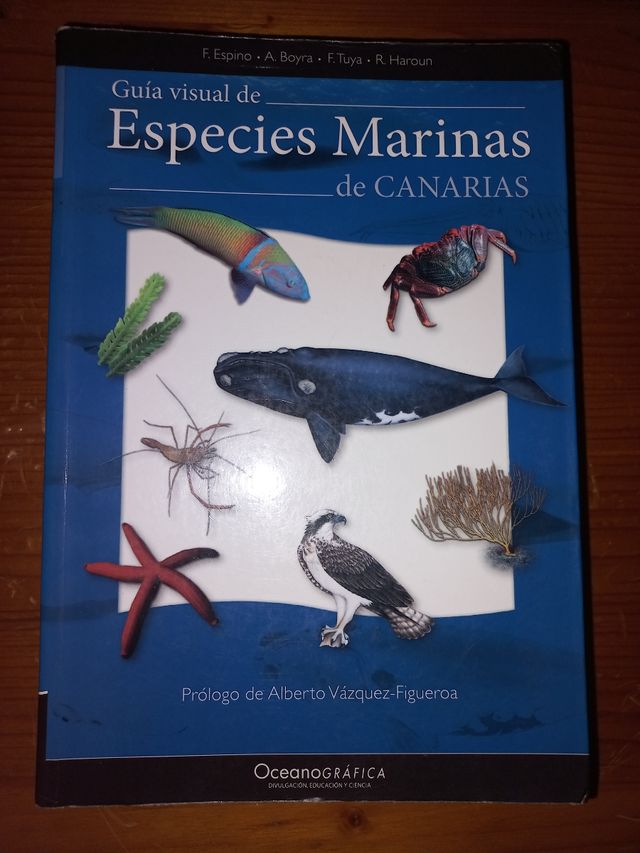 Libro especies marinas de canarias
