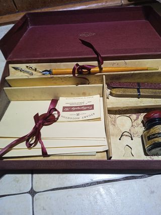 set de carta calligraphy