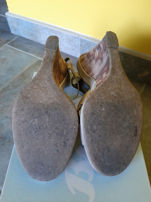 Sandali con zeppa "Bata"