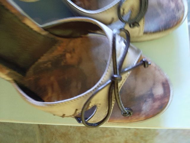 Sandali con zeppa "Bata"