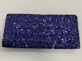 Cartera de mano fiesta morada