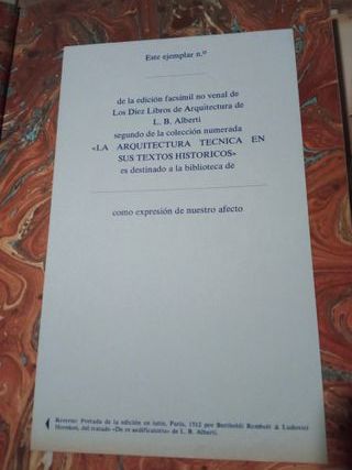 LA ARQUITECTURA TECNICA EN SUS TEXTOS HISTORICOS