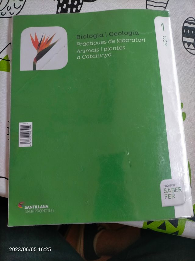 Libro texto BIOLOGIA i GEOLOGIA, 