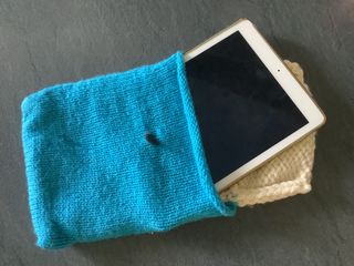 Custodia IPad o tablet in lana