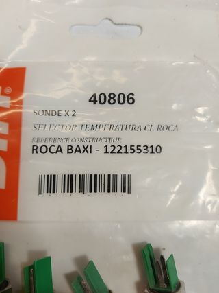Sonda de Temperatura Baxi Roca Acs Caldera
