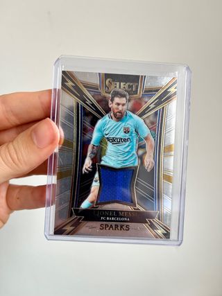 LIONEL MESSI PATCH PANINI TOPPS BARCELONA CROMO 