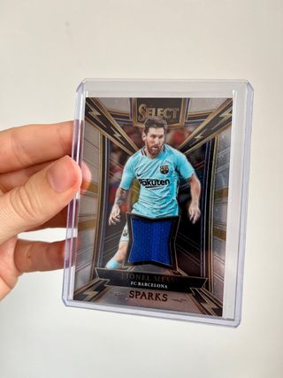 LIONEL MESSI PATCH PANINI TOPPS BARCELONA CROMO 