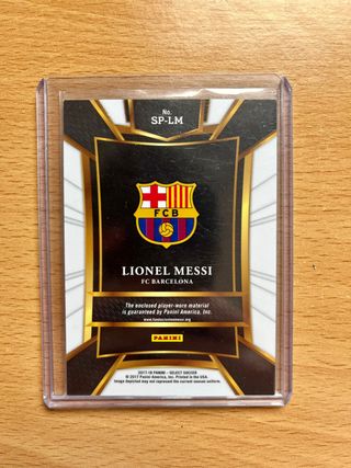 LIONEL MESSI PATCH PANINI TOPPS BARCELONA CROMO 