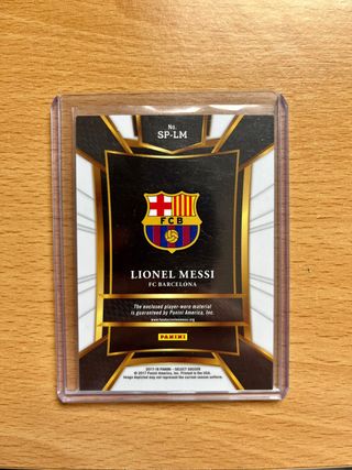 LIONEL MESSI PATCH PANINI TOPPS BARCELONA CROMO 