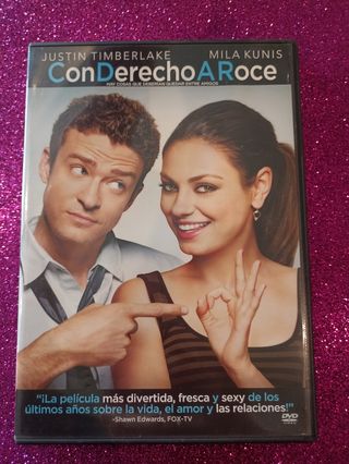 Con Derecho a Roce DVD pelicula. Justin Timberlake
