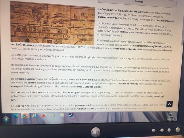 CARTA SINCRONOLÓGICA Historia de la Humanidad