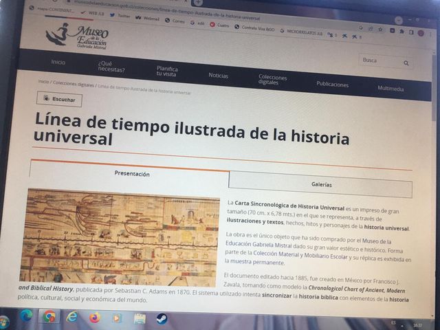 CARTA SINCRONOLÓGICA Historia de la Humanidad