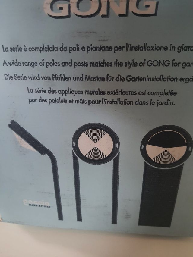 luce da esterno goccia illuminazione