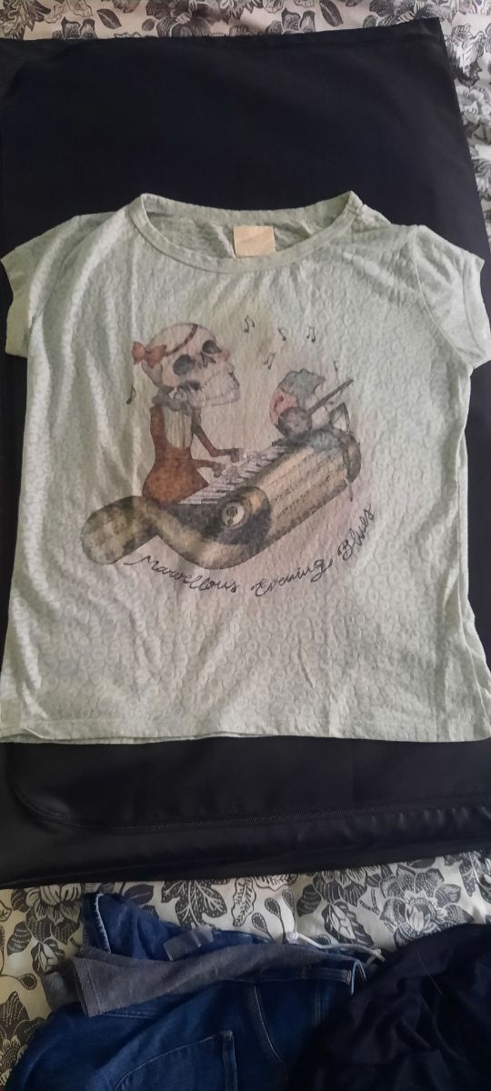 camiseta leopardo Zara