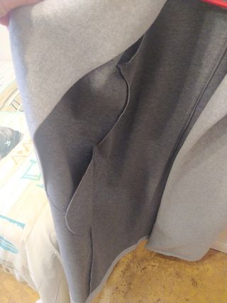 Abrigo Gris Zara