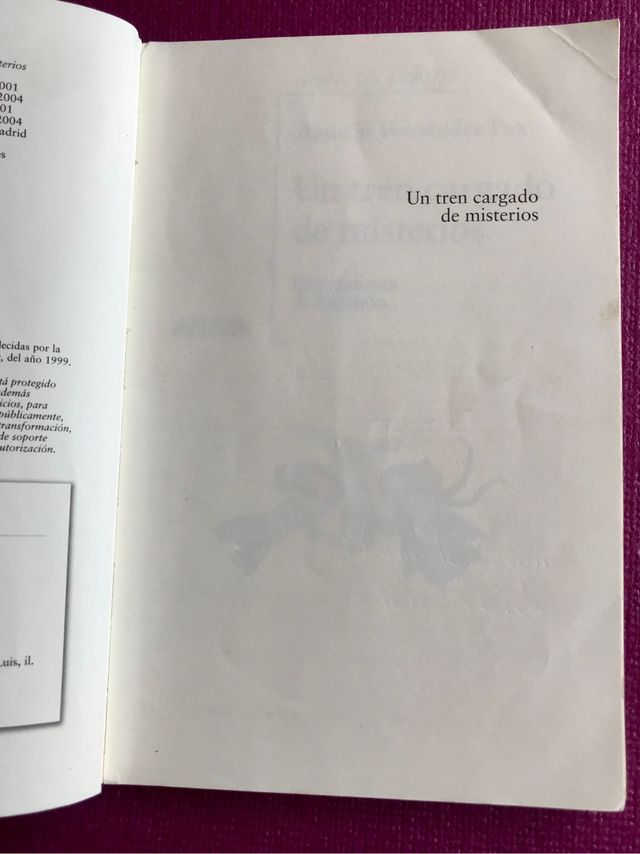 Un tren cargado de misterios.