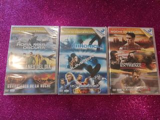 Lote 9 películas:4 Fantásticos, Jumper, etc...