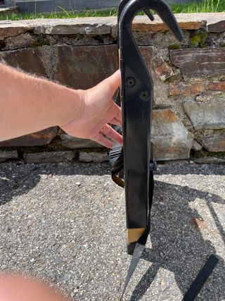 Trona plegable de madera