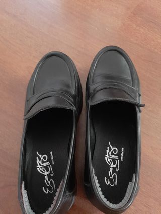 Mocasines 37 cuero