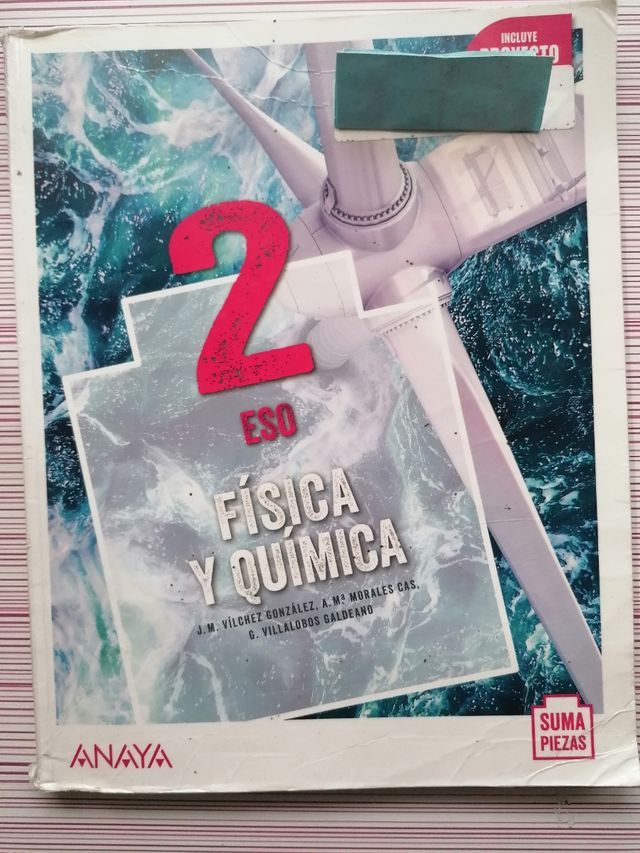 libro física y química 2º eso