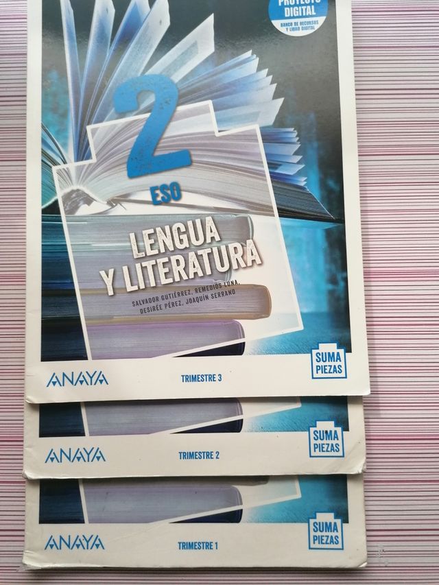 Libro lengua y literatura 2 ESO