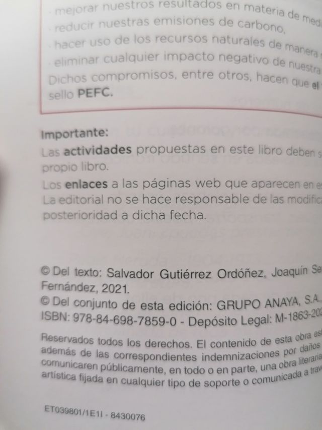 Libro lengua y literatura 2 ESO