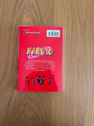 Cómic Manga Naruto Tomo 4,5 y 6
