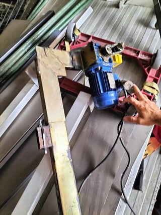 motor con reductor para puerta