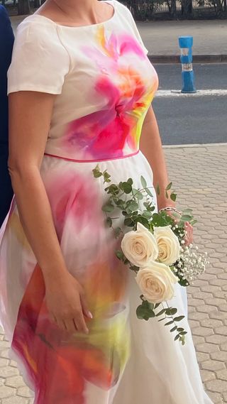 Vestido novia como nuevo 