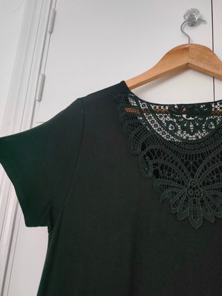 vestido de punto muy cómodo puesto muy poco