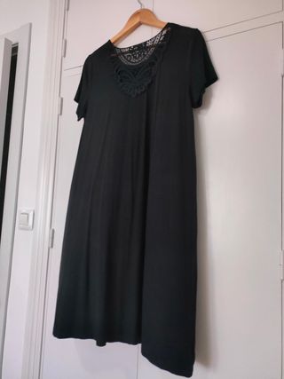 vestido de punto muy cómodo puesto muy poco