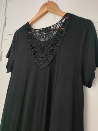 vestido de punto muy cómodo puesto muy poco