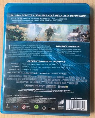 Lagrimas del sol - Bluray