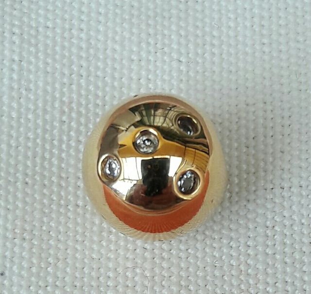 Colgante oro chapado