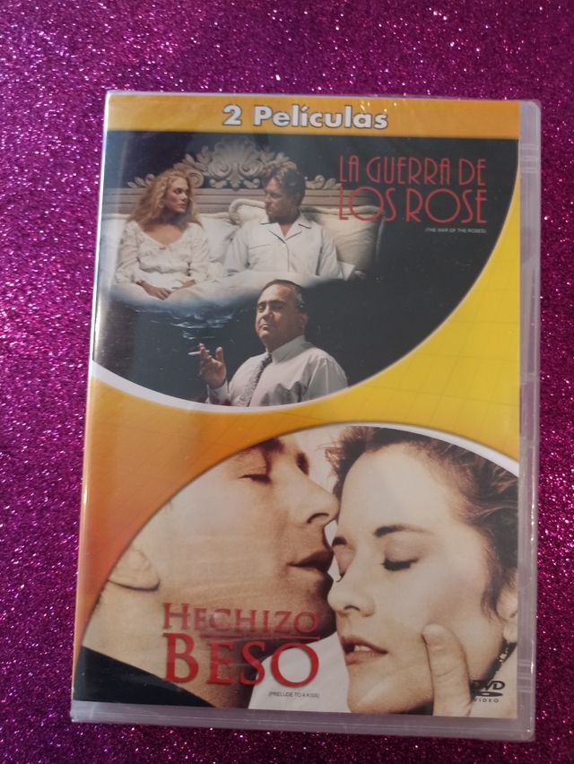 2 pelis. Hechizo de un Beso.La Guerra de los Rose