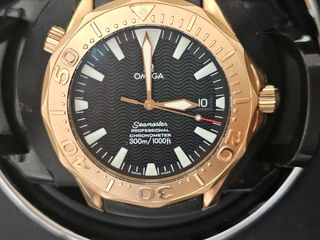 Reloj omega seamaster oro rosa